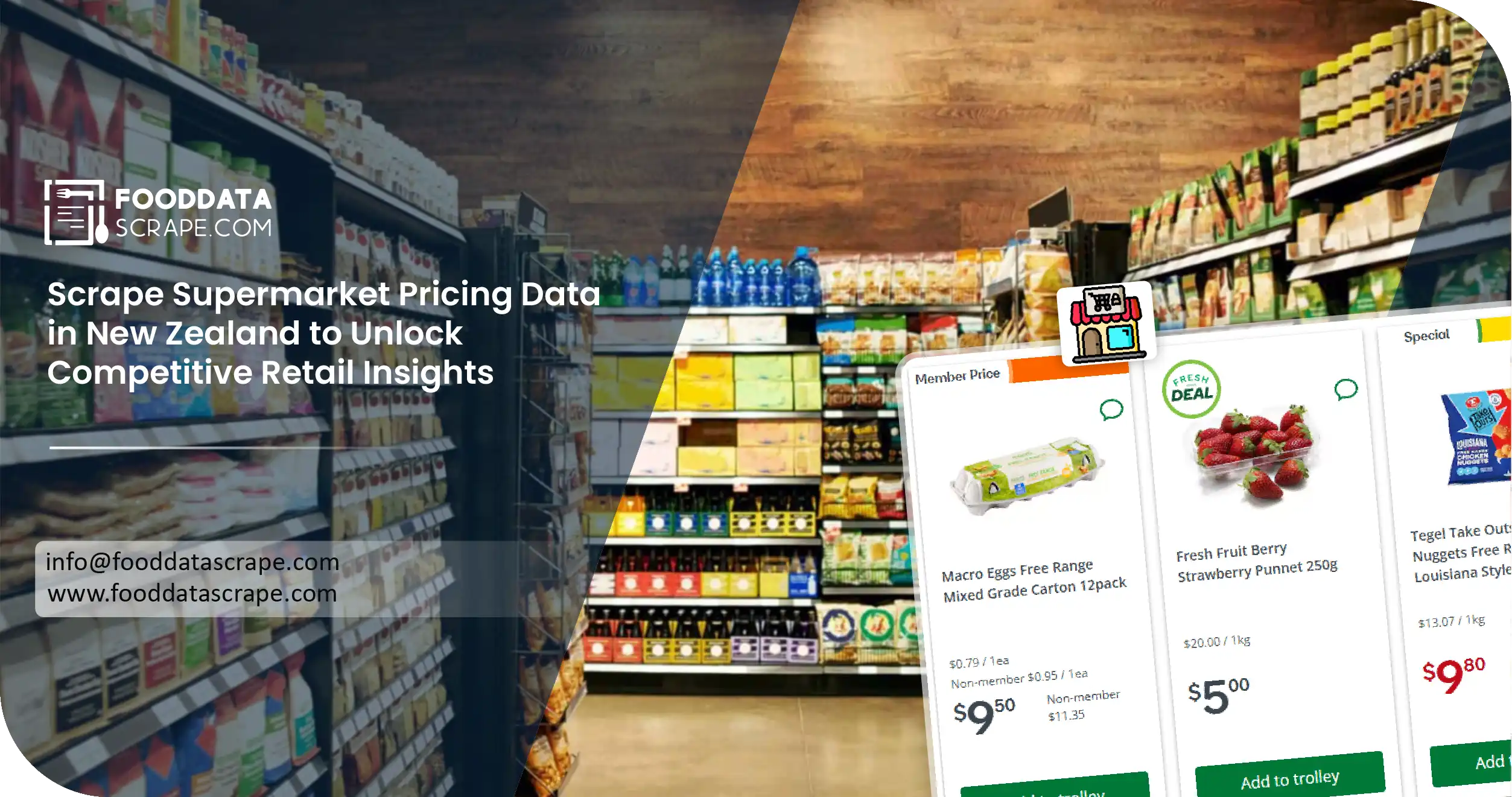 Supermarket Pricing New Zealand Data Scraping